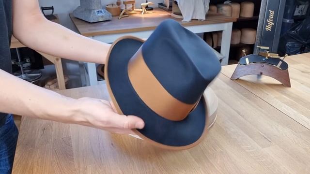 CUSTOM OLAV FEDORA | 50X BEAVER BLEND | STEEL COLOR