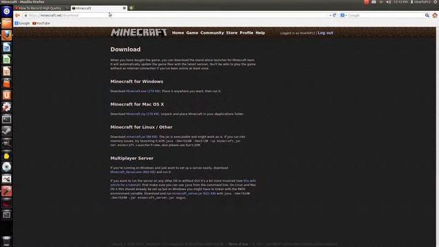 How to install/play minecraft on Linux!!!!