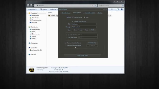 TheTryHardHacker - How to setup Vulcan Logger