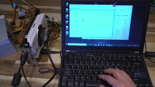 eGPU Series: Episode  3: ThinkPad X220 GTX 950 Windows 10