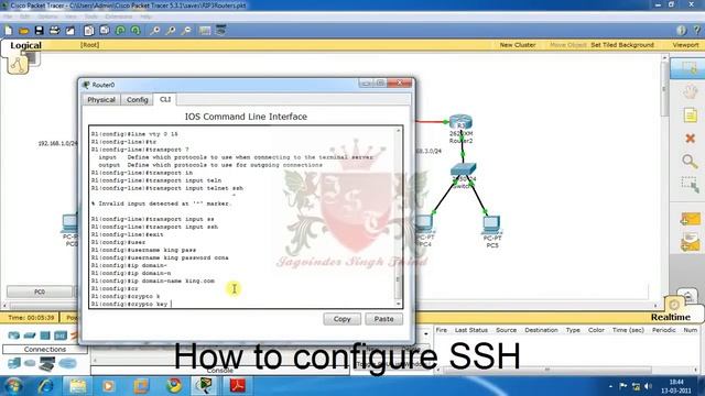 ✅  How to configure SSH on Cisco Router in Hindi