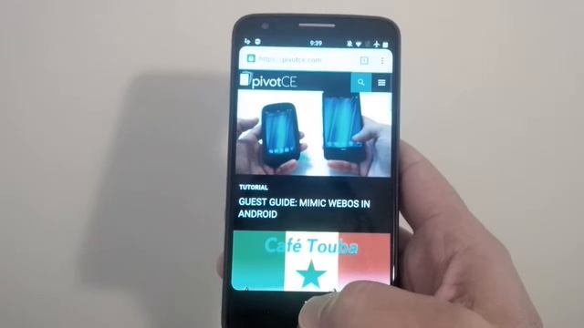 Mimic webOS on Android