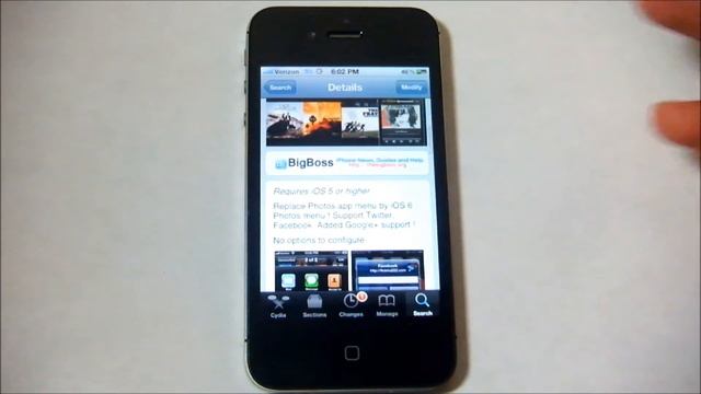 How To Get The iOS 6 Photos Menu On iOS 5