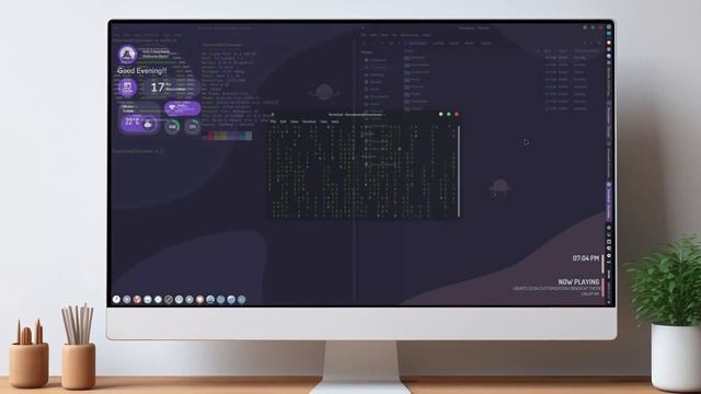 How To Make Linux Mint XFCE Desktop Look Aesthetic | Final Results