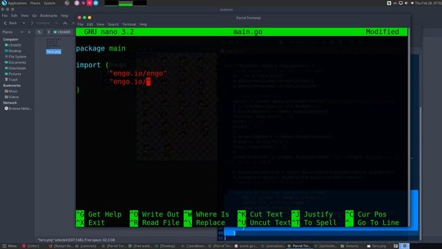 How to Create Your First Game Animation with Golang's Engo Engine on Parrot Security Linux