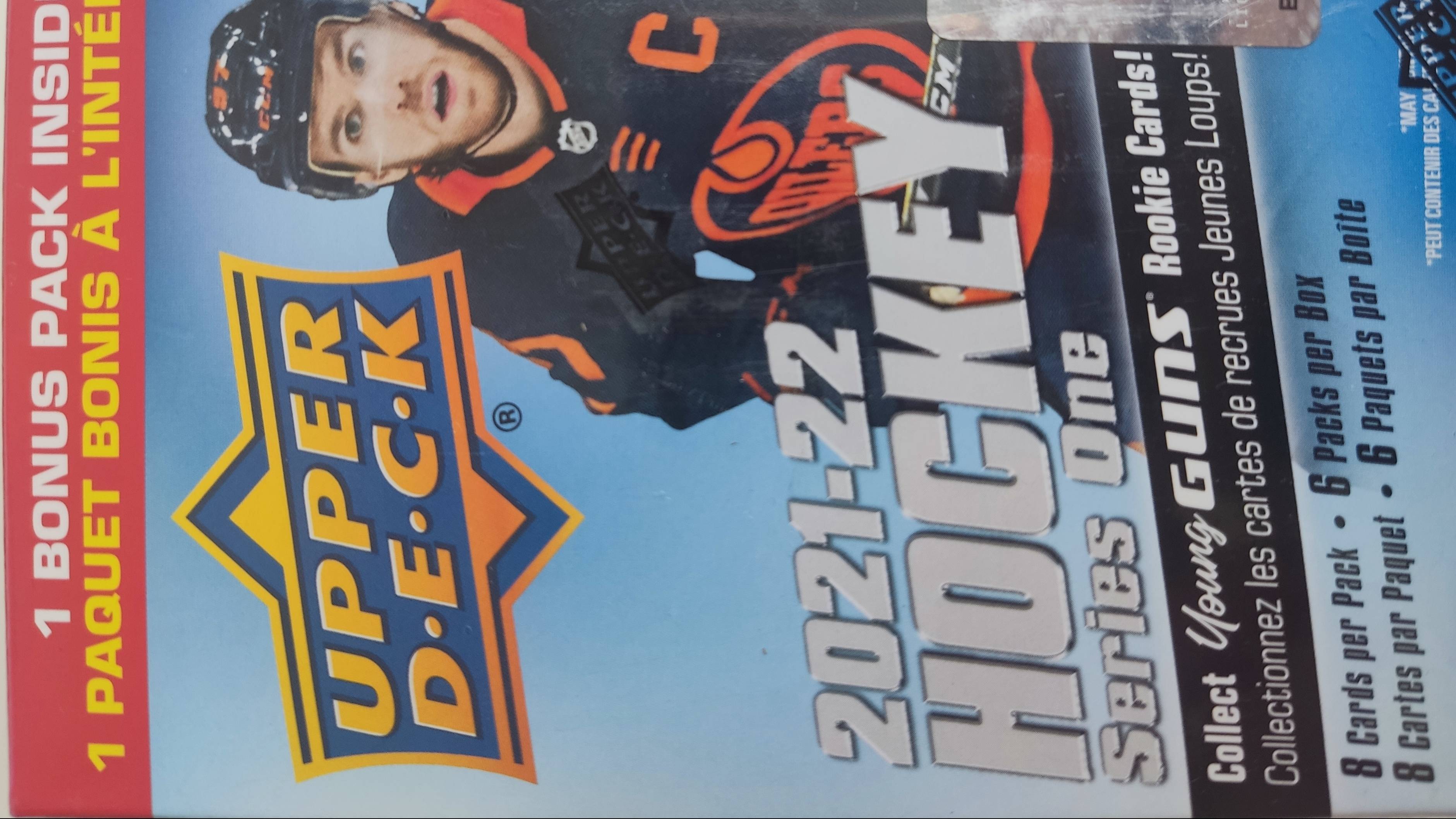 Брейк 2021/22 Upper Deck Series 1 Hockey 6-Pack Blaster Box.mp4