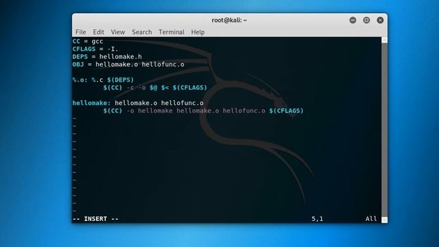 Procedure for creating macros using makefiles in linux