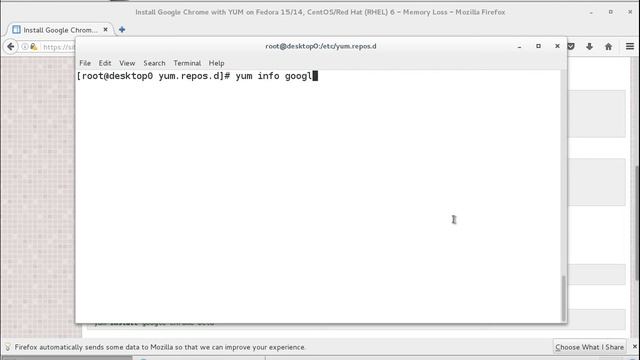 Lecture 18: Install Google Chrome 53 on CentOS 7