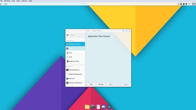 Nitrux OS 1.3 beautiful KDE Plasma