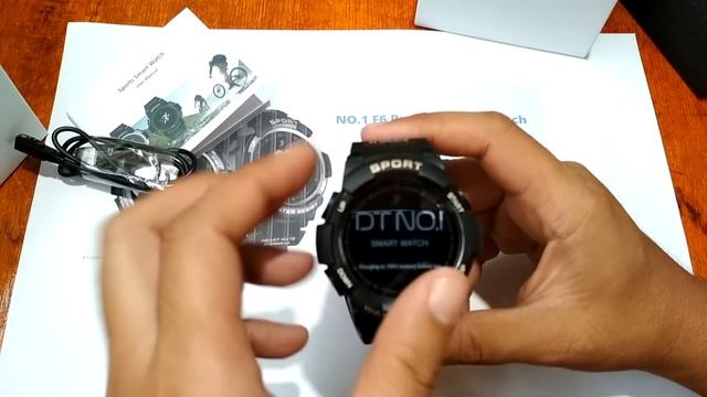 No.1 F6 Smartwatch Review and Unboxing