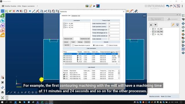 CAD-CAM Программа IC для Vertmax. Лекция 13. Моделирование обработки, статистика, создание ISO-кода.