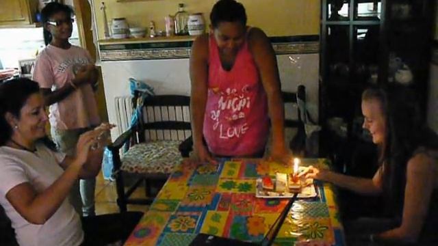 День рождения в Испании/Cumpleano en Espana