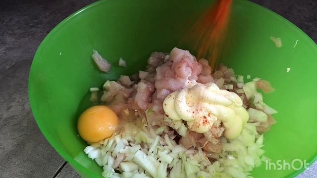 Рубленые котлеты из куриного филе