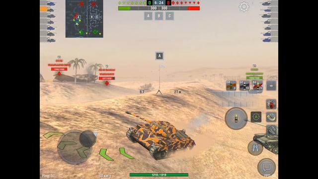 WoT Blitz  КАЧАЮ ПОСЛЕДНИЙ ТОП В АНГАР M48 Patton НАЧАЛО T20