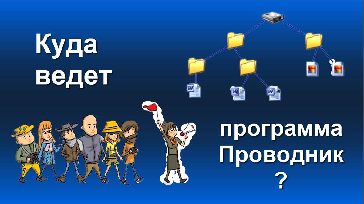 ШЭКГ. Урок 02.3 Программы.Файлы.Папки. Часть 3. Куда ведет программа Проводник?