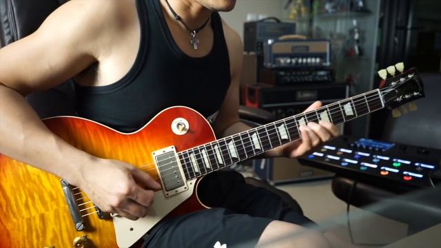 Sara Smile Daryl Hall  guitar improvisation by  Vinai T_v720P