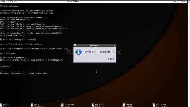 BackBox Linux 1 - How to use Armitage