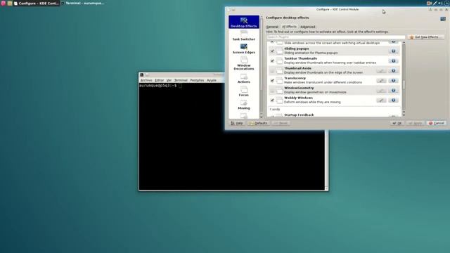 Xfce + KWin en Debian Jessie | AurumLinux