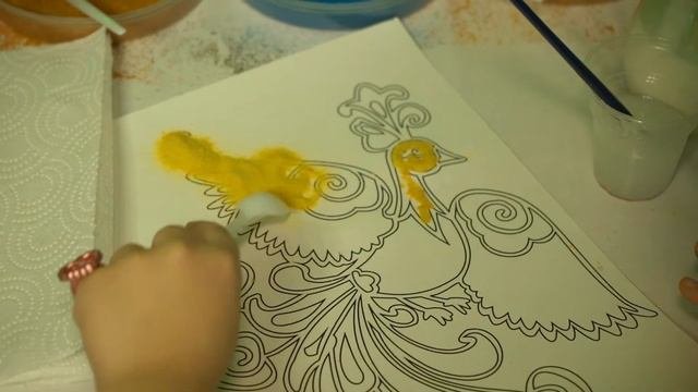Мастер-класс Картины из песка, рисование песком