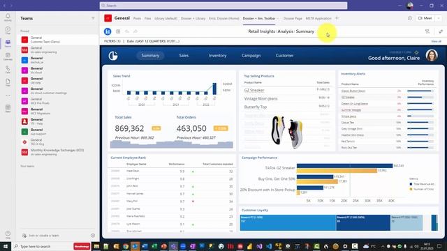 MicroStrategy 2023 - Embedding MicroStrategy into MS Teams and MS Sharepoint