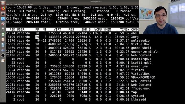 Gerenciamento de Processos no Linux - PRIORITY (Prioridade) e NICE