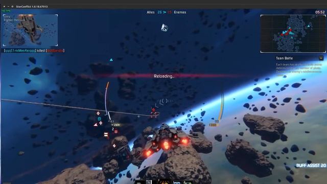 Linux Gaming : Star Conflict (Native) 60FPS