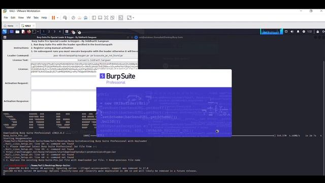 How to install BurpSuite Pro Version For Free in kali-linux ... #kalilinux #cybersecurity #hacking