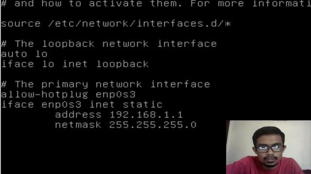 Cara konfigurasi IP address linux debian