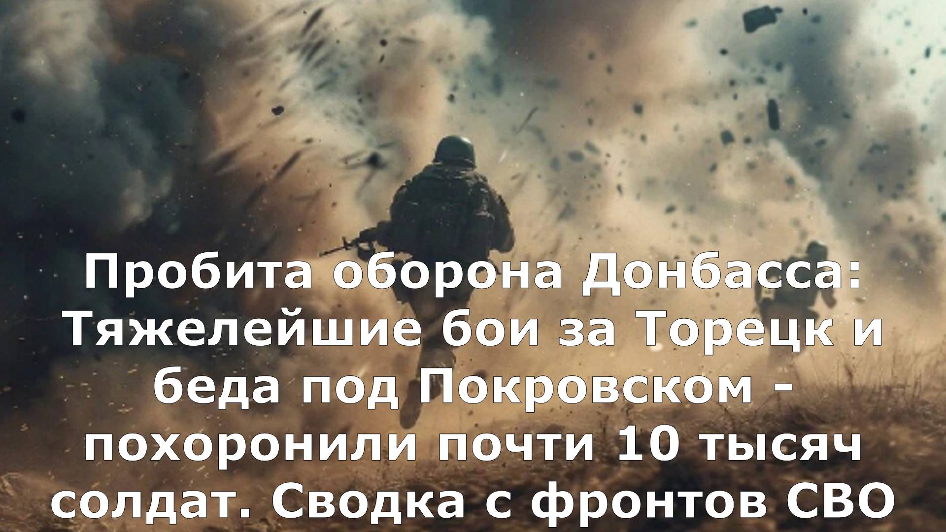 Пробита оборона Донбасса: Тяжелейшие бои за Торецк и беда под Покровском - похоронили почти 10 тысяч