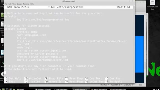 Raspberry Pi 3 Mail Server Via PHP For Security Monitoring