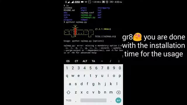 How to use and Install sqlmap on Android without root |Termux part 4|