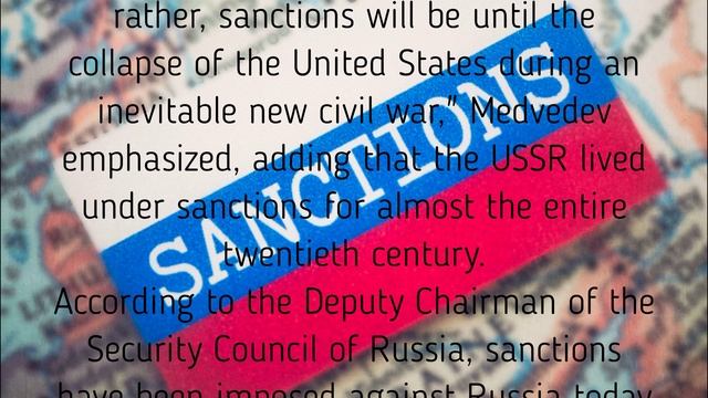 Sanctions forever