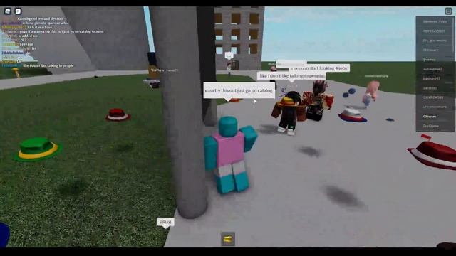 Convincing kids that I bought a new "Orbital Fedora" (Roblox Exploiting)