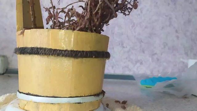 я не волшебник я только учусь! DIY переделка садового кашпо своими руками! идеи для сада