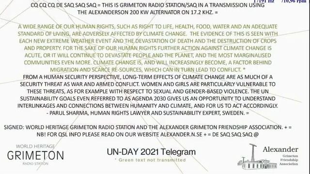 SAQ  24.10. 2021 15-00UTC