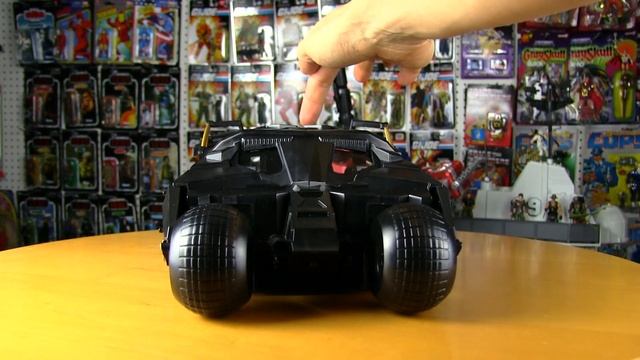 BATMONTH: The Dark Knight Stealth Launch Batmobile with Batpod 2008