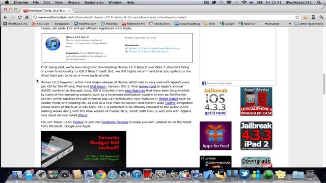 Apple Seeds iTunes 10.5 Beta 8 And More To Developers