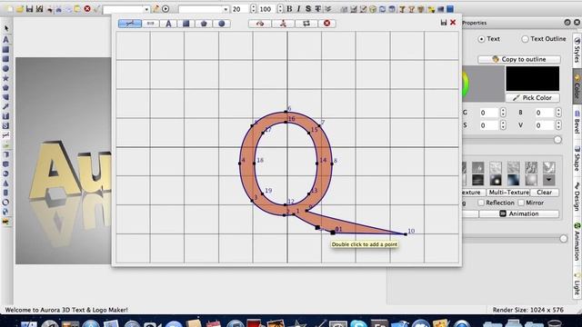 Make 3D Text & Logo on Mac - Aurora 3D Maker / Animation