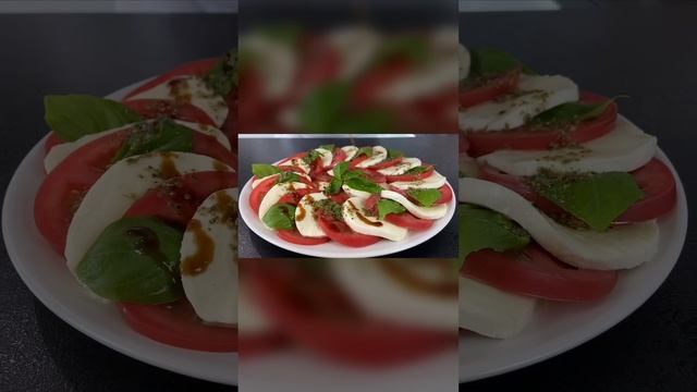 Капрезе - простой, но очень вкусный салат Итальянской кухни