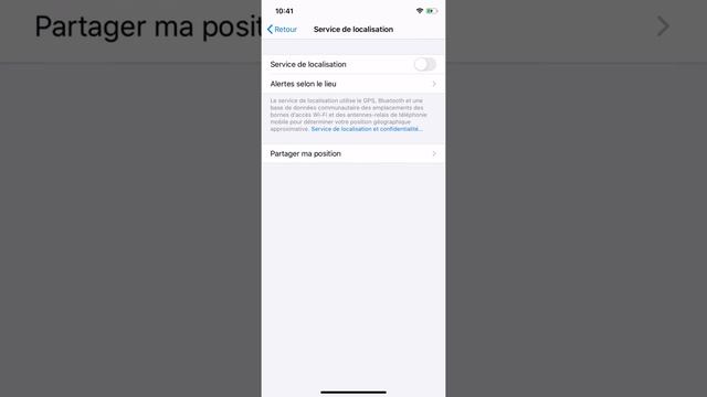 Comment activer et désactiver la localisation sur iPhone ?