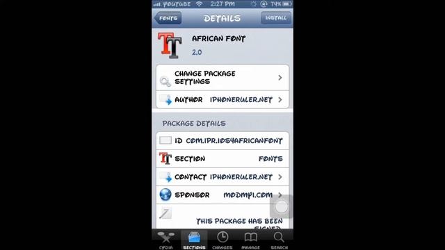 How to change font on IOS 6- All iDevices