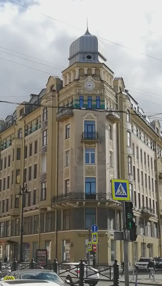 Доходный дом Я.И. Перетца. Московский ,1. Прогулки по Прекрасному Петербургу!!!!