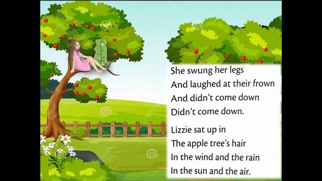 6 New Broadway Poem 5 Lizzie and the Apple Tree