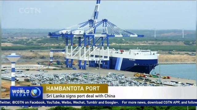 Sri Lanka signs port deal with China