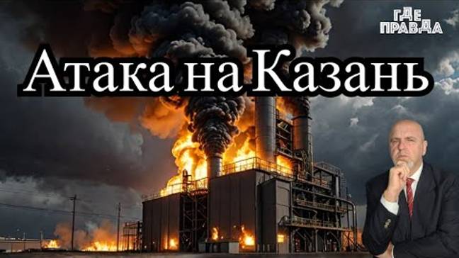 БПЛА атаковали Казань. Горит НПЗ в Ровеньках. КАБ поразил командный штаб ВСУ.