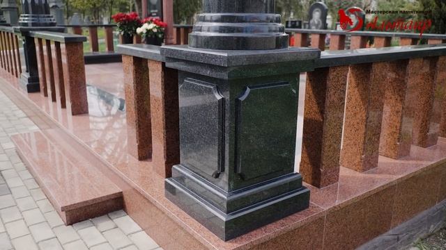 Эксклюзивный памятник. Пантеон от "Мастерской Альтаир". Памятники на заказ, Краснодар.