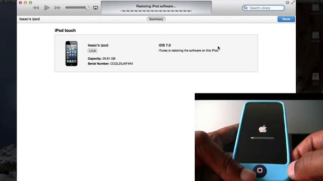 iOS 7 Beta Downgrade for iPod Touch 5th Generation!