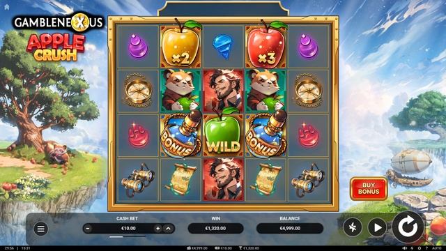 💥 Apple Crush (TrueLab Games) 💥 EPIC Big WIN New Online Slot!!