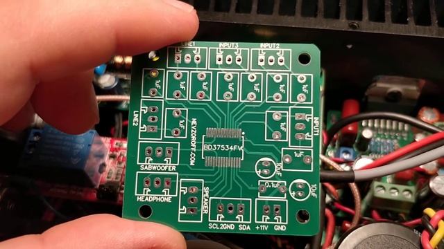 Управляем Arduino через BD37534FV усилителем на TDA7293 (Часть 2)