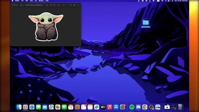 How to change icon of folder on mac | 2024